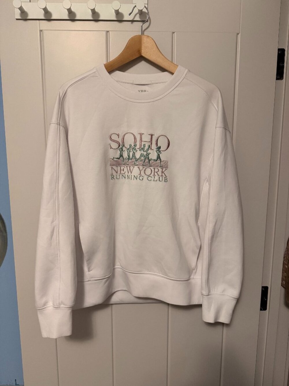 Abercrombie and Fitch Soho New York Running Club Crewneck Sweatshirt